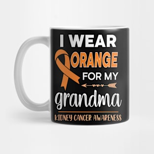 I Wear Orange For My Grandma | Kidney Cancer Mug